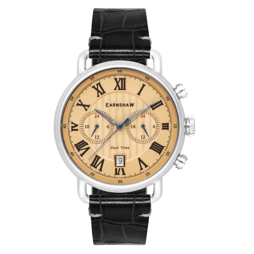 Thomas Earnshaw 43mm Men's Quartz Watch INVESTIGATOR ES-8194-01